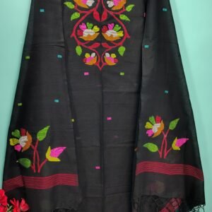 Pure Cotton Jamdani Suit (Unstitched) – Elegant 2-Piece Set