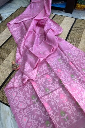 Handwoven Pure Gachi Tassar Saree with Blouse Piece